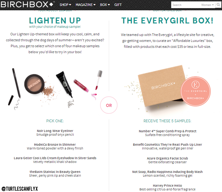 august 2014 birchbox