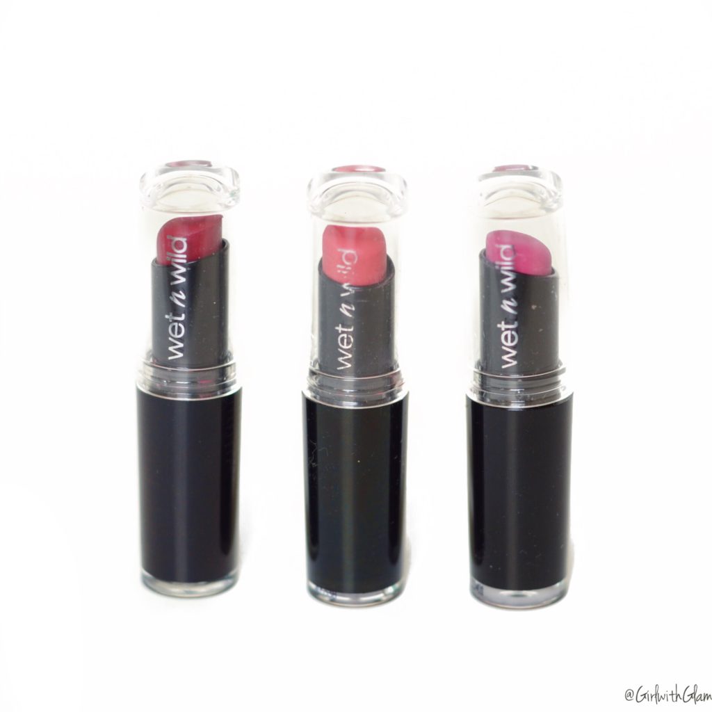 wet n wild lipsticks