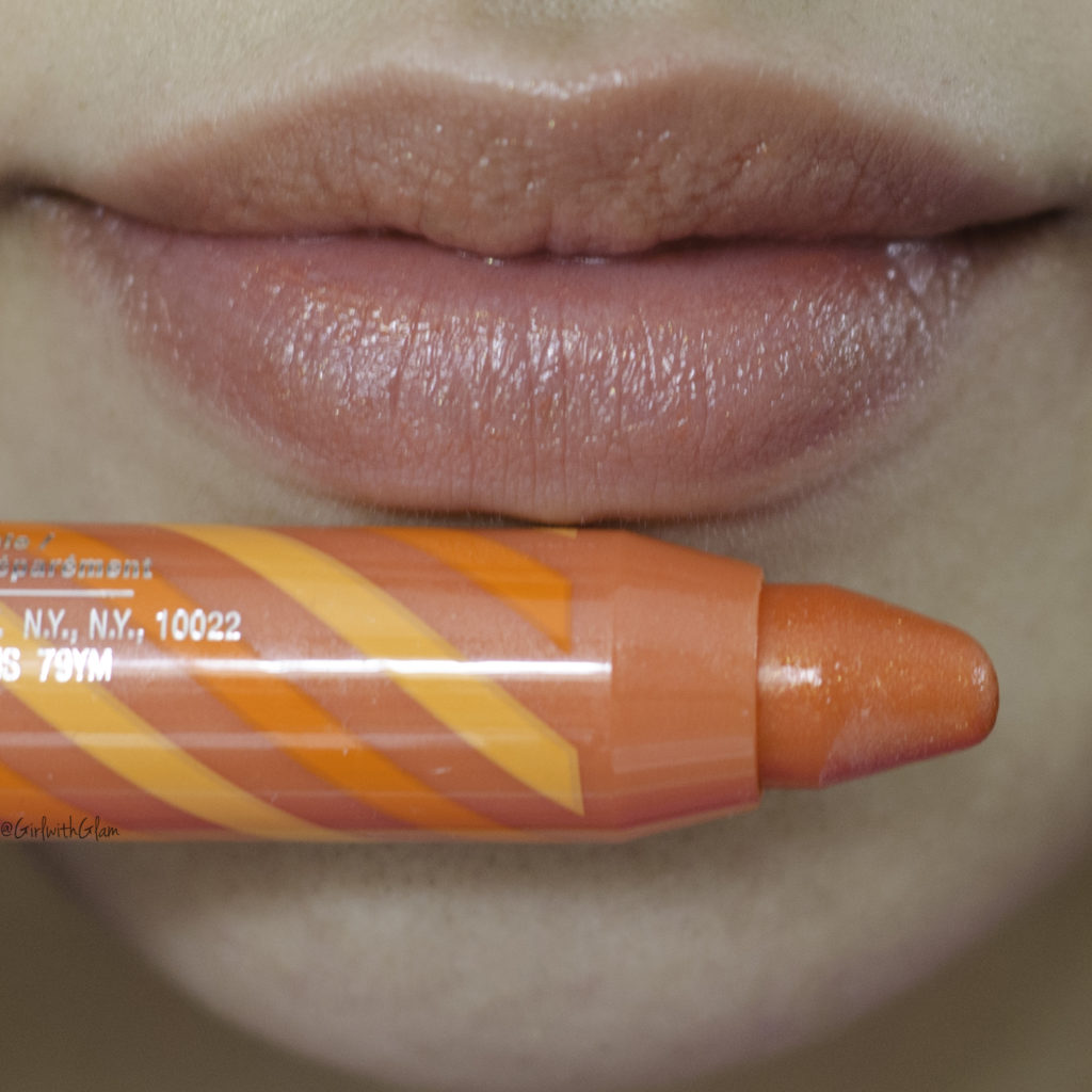 clinique chubby stick in oversized orange
